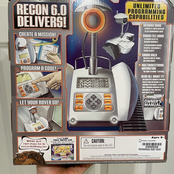 Smartlab ReCon 6.0 Programmable Rover Basic Programming & Problem Solving - New - Picture 7 of 8